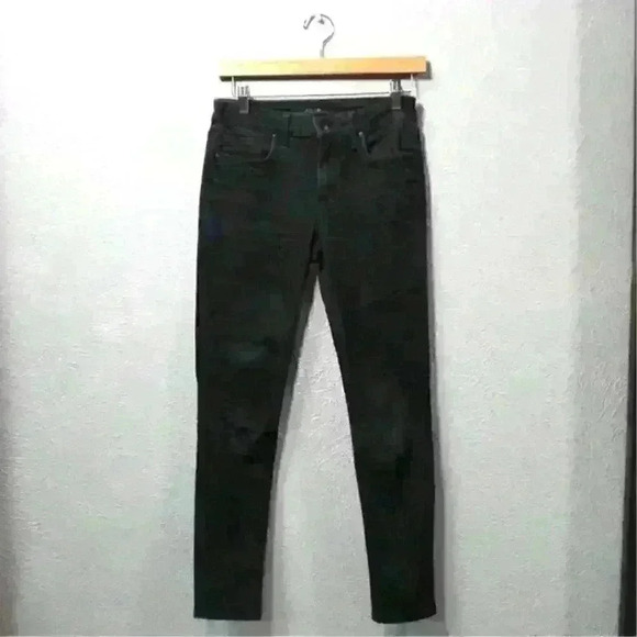 JOE'S JEANS Classic Black Stretchy Spandex Blend Skinny Pant Mid-Rise Women 25 - Picture 1 of 10